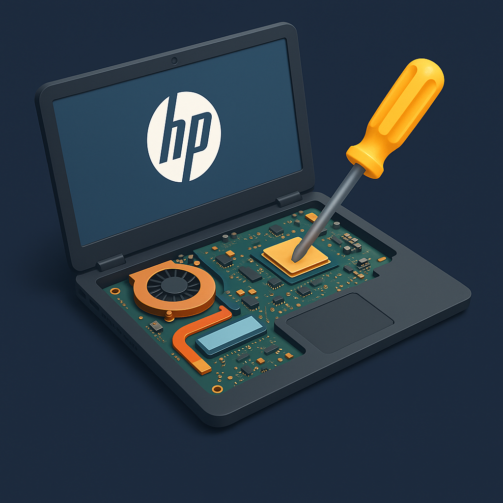 HP Laptop Anakart Tamiri Ostim